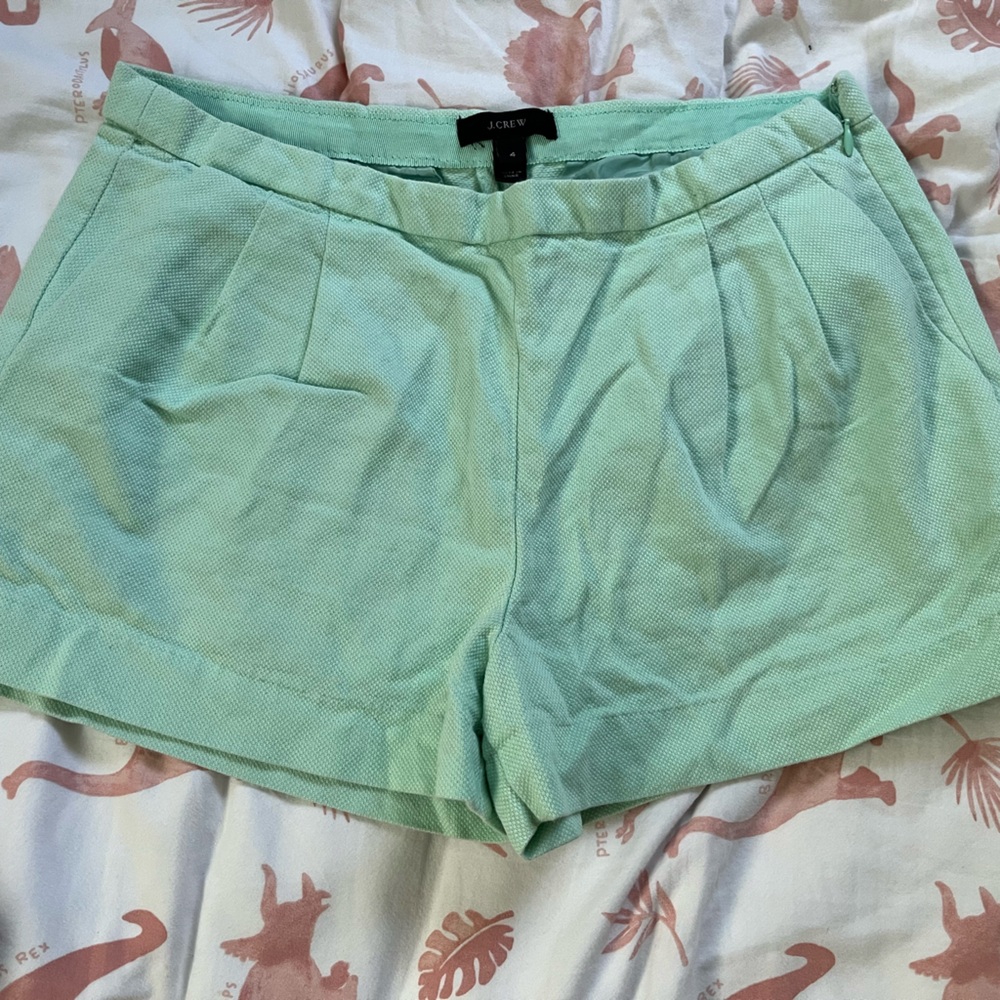 J. Crew Light Green Women's Shorts